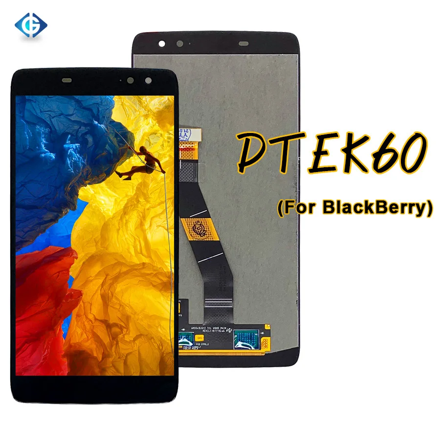 

Hot Selling Display Touch Screen for Blackberry DTEK60 LCD Screen for Blackberry DTEK60 Display, Black