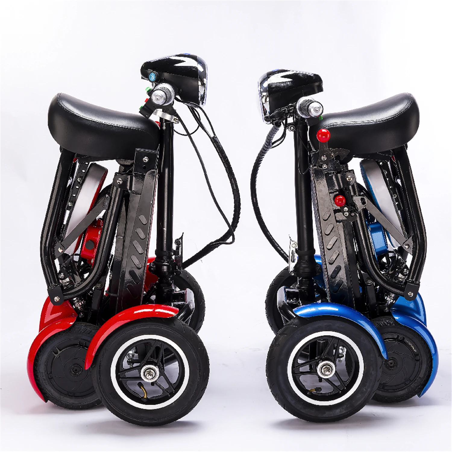 

folding electric adult elderly mobility scooter for elderly and disabled adult mobility quadricycle moped portable scooter, Customized