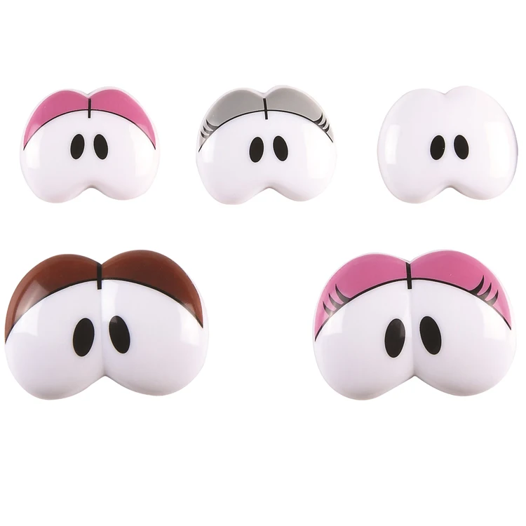

Promotional cute plush toy print eyes pretty print doll eyes, Multi colors