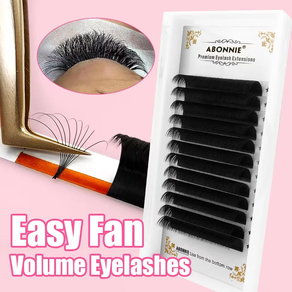 

Easy Fan Volume Lash Extensions 0.05 0.07mm Automatic Blooming Flower Lashes C CC D DD L Curl Self Fanning Lashes Auto Fan