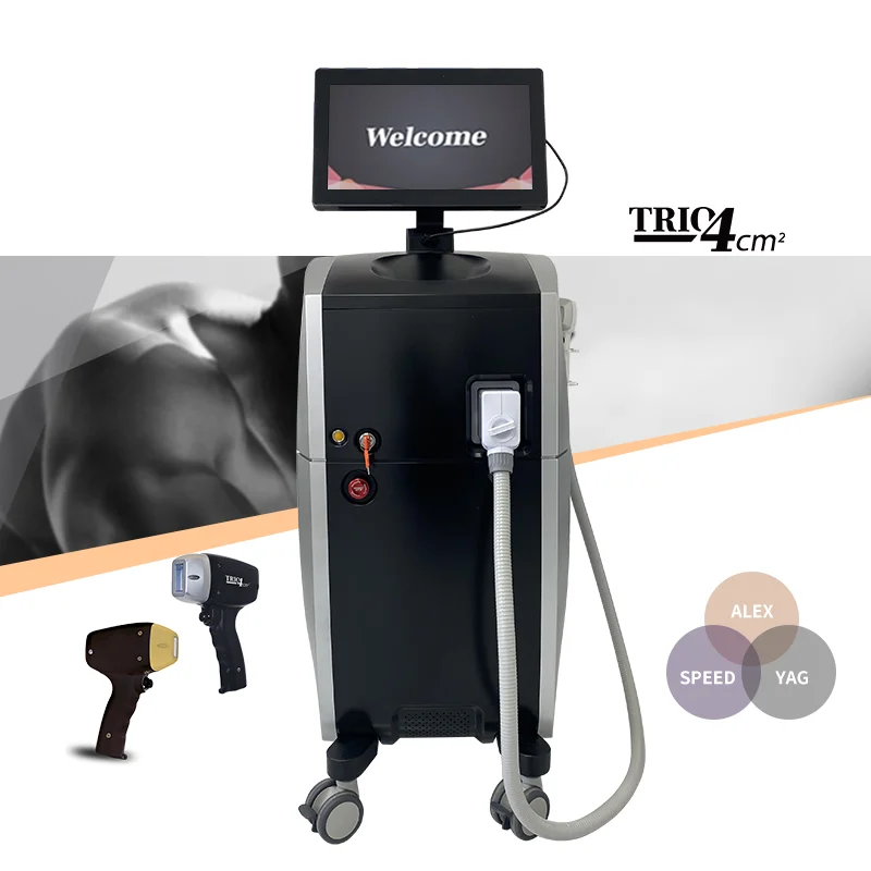 

1200w 808nm diode laser superlaser epilator 808nm diode laser 1600W hair mini