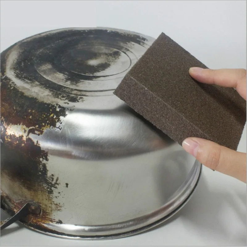 

Cleaning Cotton Kitchen Gadgets Accessories Sponge Magic Eraser for Removing Rust Descaling Clean Rub Pot Kitchen Tools, As photo