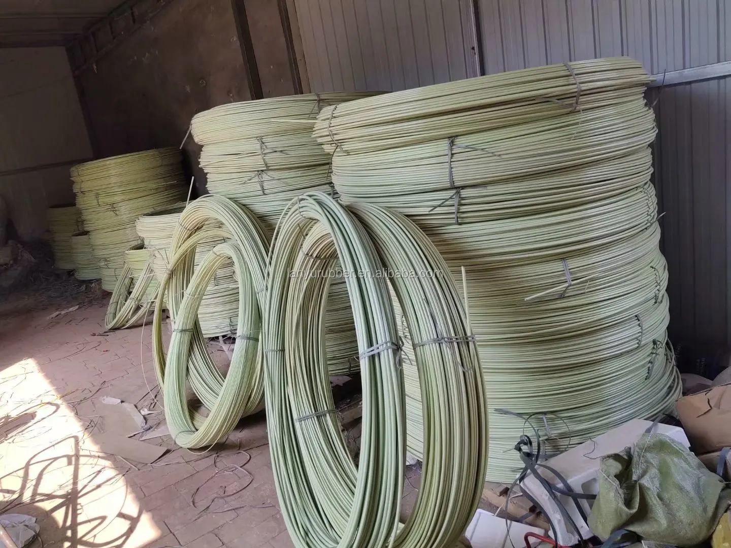 13毫米300米绿色眼镜蛇导管玻璃纤维蛇电缆导管棒