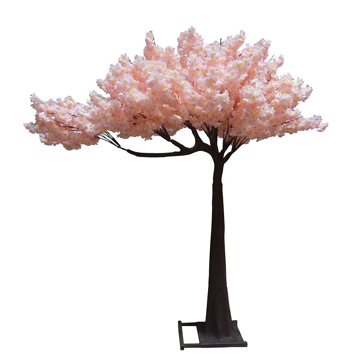 

wedding decoration real wood white japanese flower tree arches indoor cat cherry blossom artificial tree wedding party, Pink