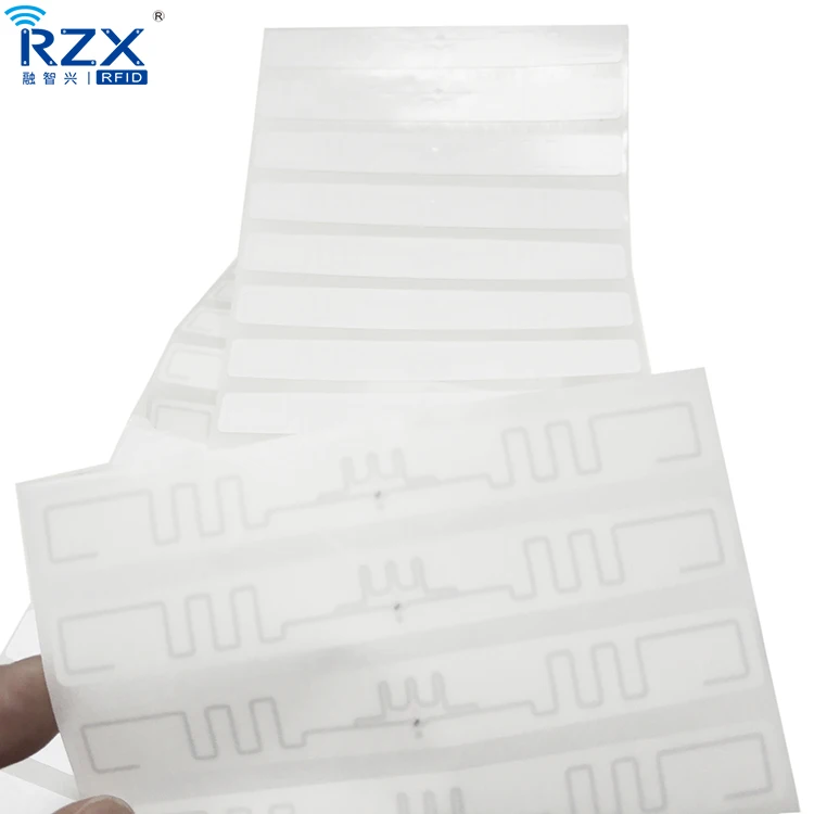 Long distance Alien H4 chip RFID UHF 9741 Inlay/tag for Paper/cardboard tagging