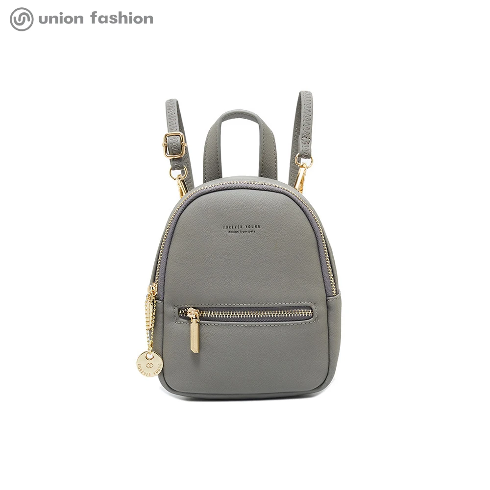 
Union Fashion Luxury Custom Logo Luxury New Design Women Mini Backpack 