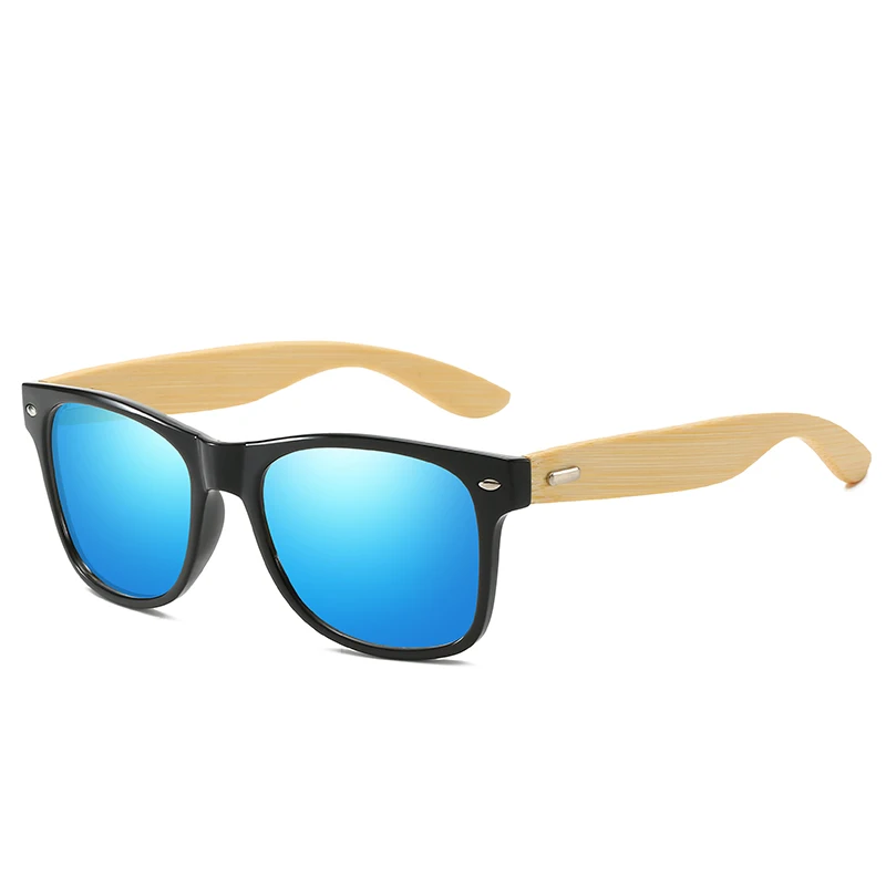 

Lunettes de soleil hommes OEM Polarized Bamboo Braided Retro Sunglasses Retro Sunglasses