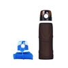New design folding sport silicone bottle squeeze fda approved water eco-friendly for unisex
