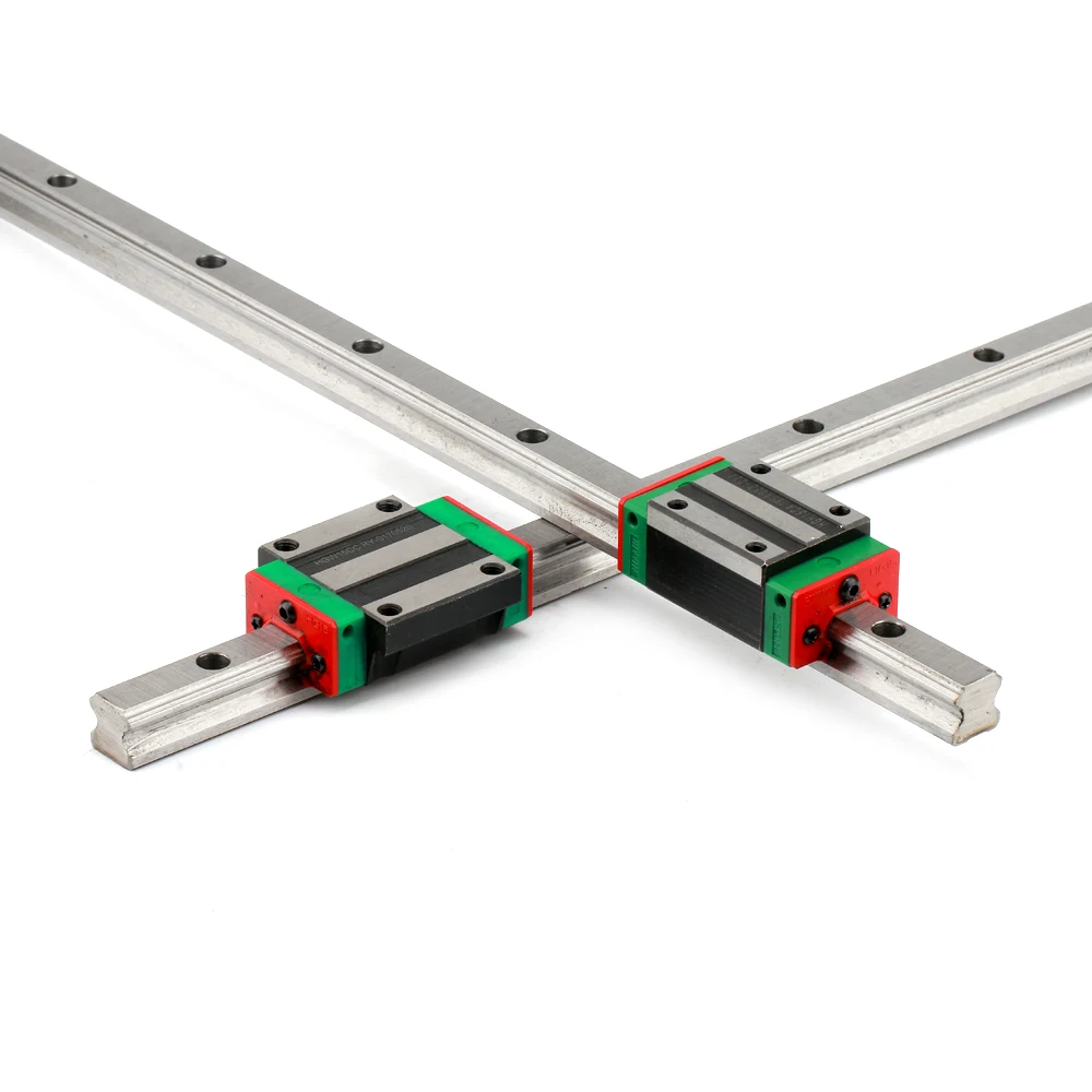 

25mm linear motion guide rail HGR25 with square block carriage HGH25CA long type HGH25HA