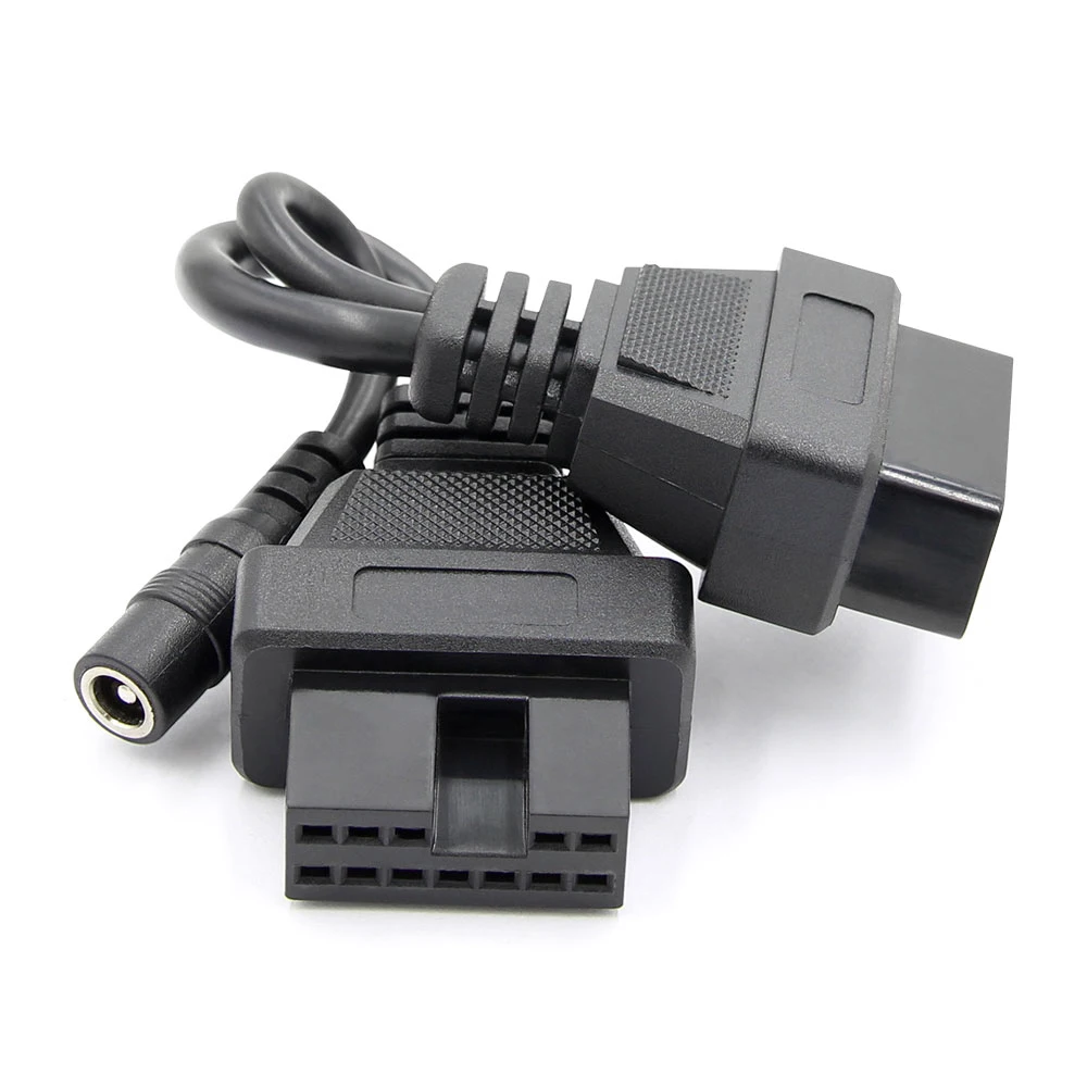 

12PIN to 16pin Adapter Connector Diagnostic scanner Female Compatible Diagnostic Tools Cable for Mitsubishi