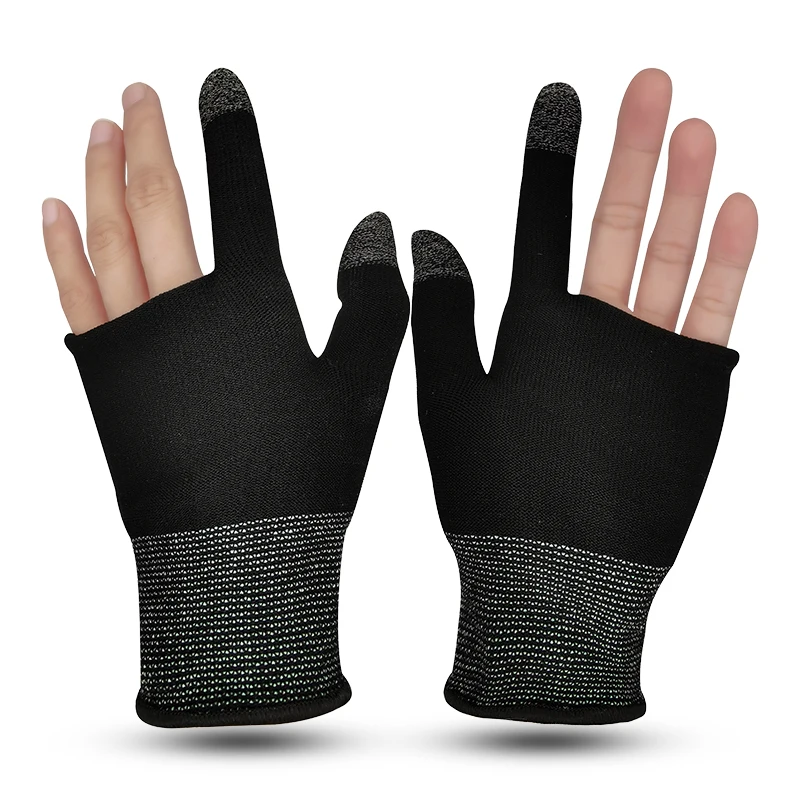 

Free Fire Phone Game Gloves Finger Sleeves Fingertip Game Gloves Non-slip Touch Screen Thumb Fingertip