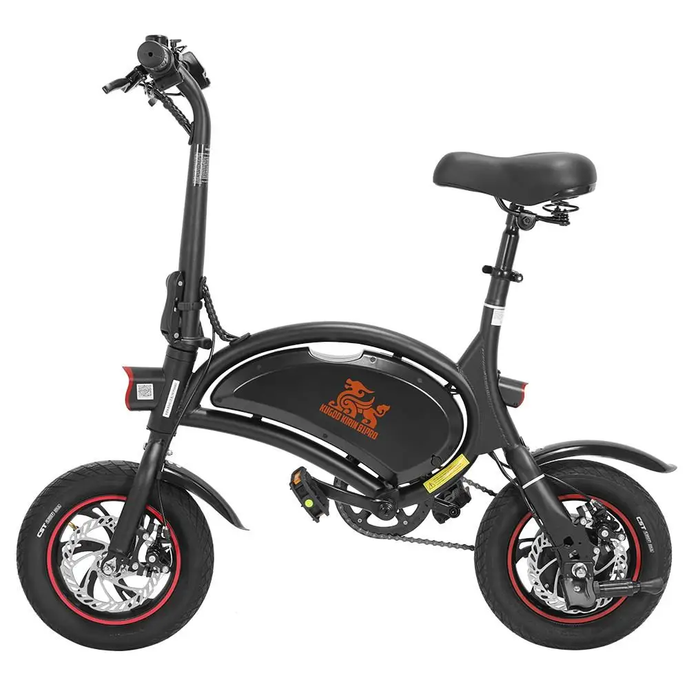 

[EU STOCK] KUGOO B1 PRO Electric Bike 12Inches Pneumatic Tyre Scooter Brushless Motor Bike 36V 10AH scooter