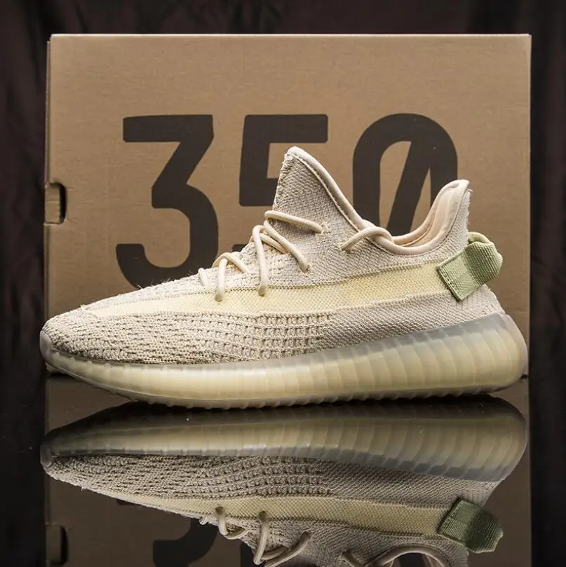

yeezy 350 v2 starry star limited series couple casual sneakers, Brown, silver, black, light yellow, brown, light gray