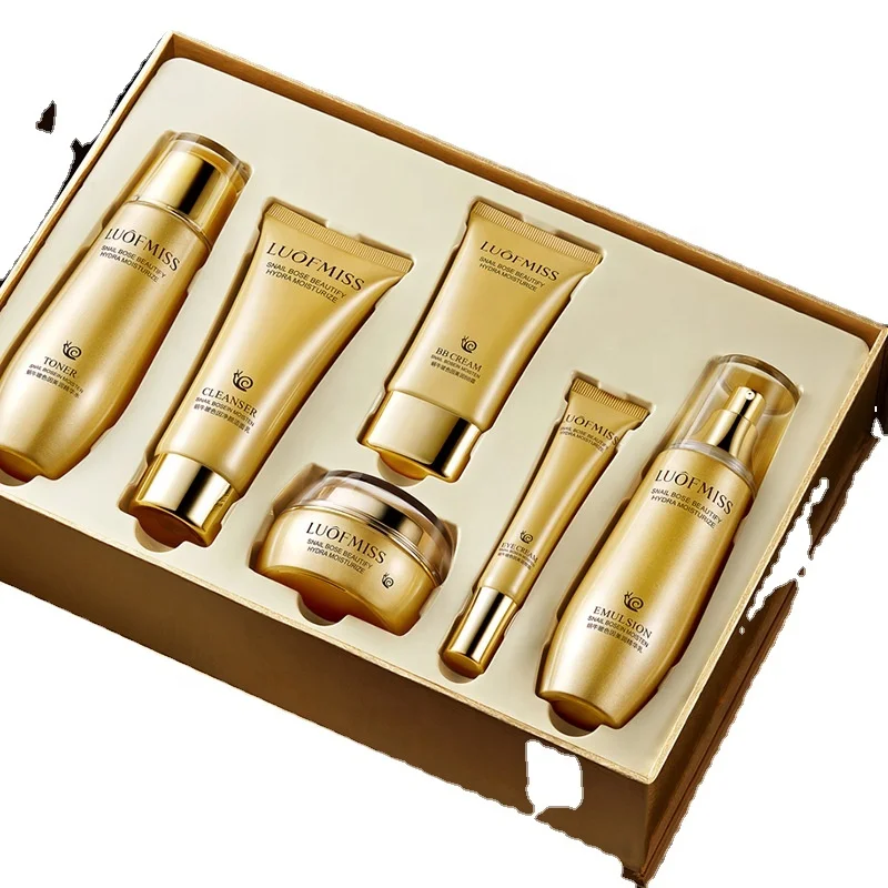 

Luofan skin care kit for moisturizing and firming skin mild oil control and skin care Six piece set