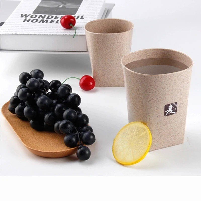 

440ML Eco Friendly Wheat Straw Cup Coffee&Tea Mug Plastic Cup wholesale