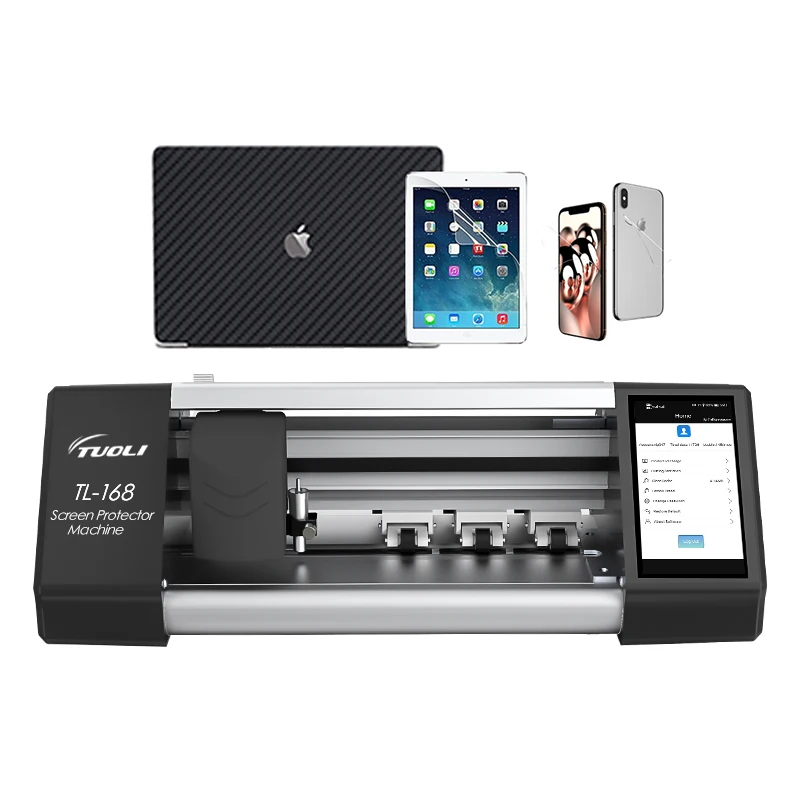 

TUOLI Phone Blue Light Screen Protector Cutting Machine Portable Mobile Phone Hydrol Gel Screen Protector Making Machine