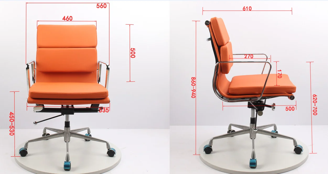 
Modern leather multifunction chair hotel desk chair meeting chair high quality office use swivel 