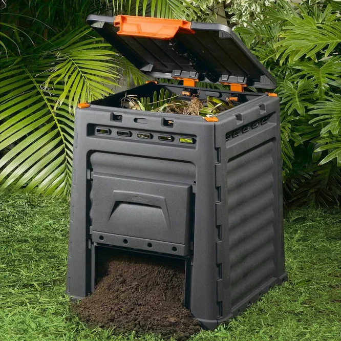 Large Capacity Kitchen Waste Bin Heavy Duty Ecofriendly Garden Storage