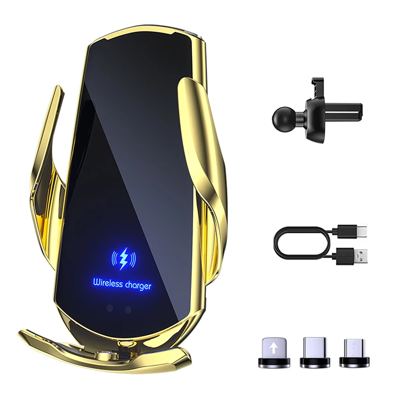 

Custom Universal Fast Wireless Charger Magnetic Wireless Car Charger Phone Holder