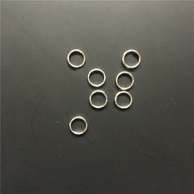 

Silver 925 sterling double ring for handmade DIY jewelry