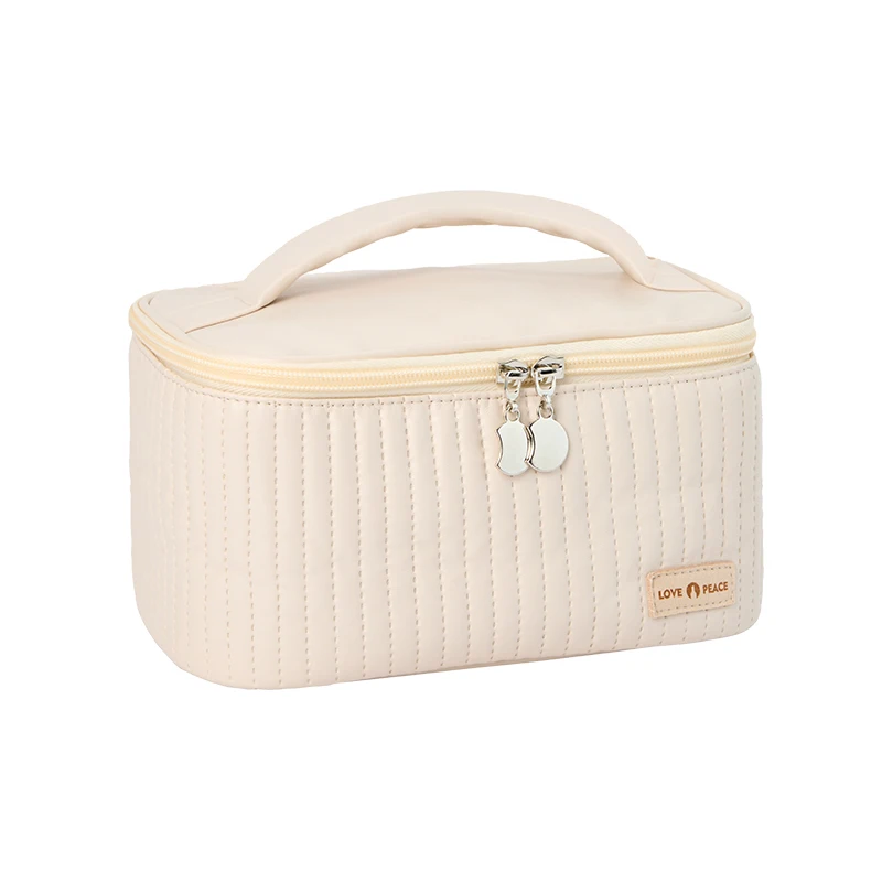 

Luxury Lady Series Fashion Styling Hot Selling Professional Makeup Organizer Cases Pu Cosmetic Bag