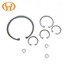 Stainless steel custom static seal helical retaining spring