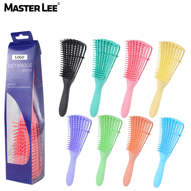 

Masterlee Custom Logo hair brushes, Candy color