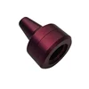 OEM Manufactured High-end Quality Wine Red Anodizing 7075 Aluminum Alloy CNC Machining Lathe Turning Components