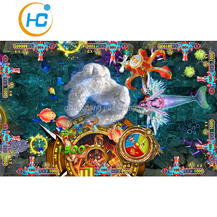 

High holding profit fish gambling Game Ghost Rider coin operated Fishing Game Arcade Shooting Games