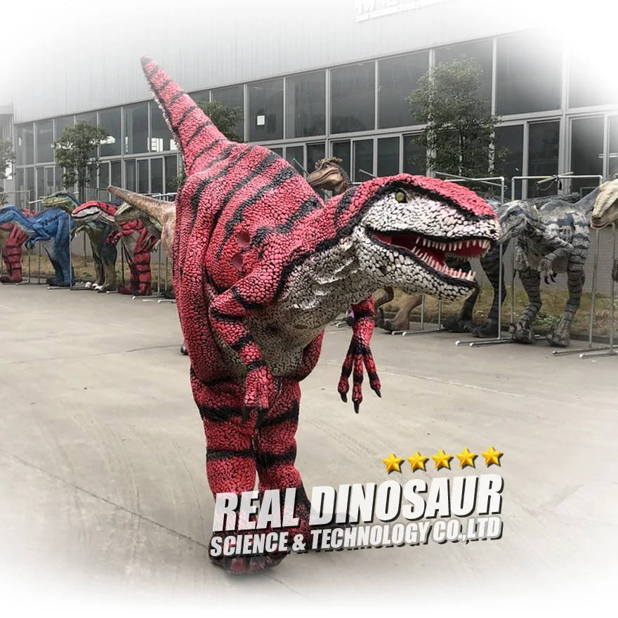 

Handmade Silicone Rubber Dinosaur Animatronic Dinosaur Costume