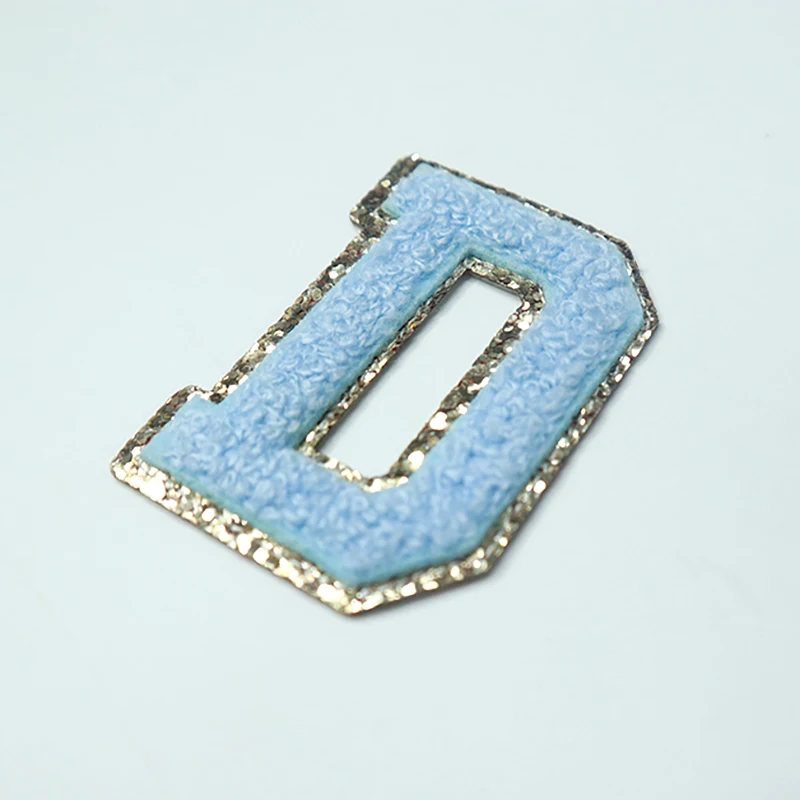 

Customise Fine Personalised Letters 3d Chenille Patches Embroidery Wholesale Woven Cute Patch