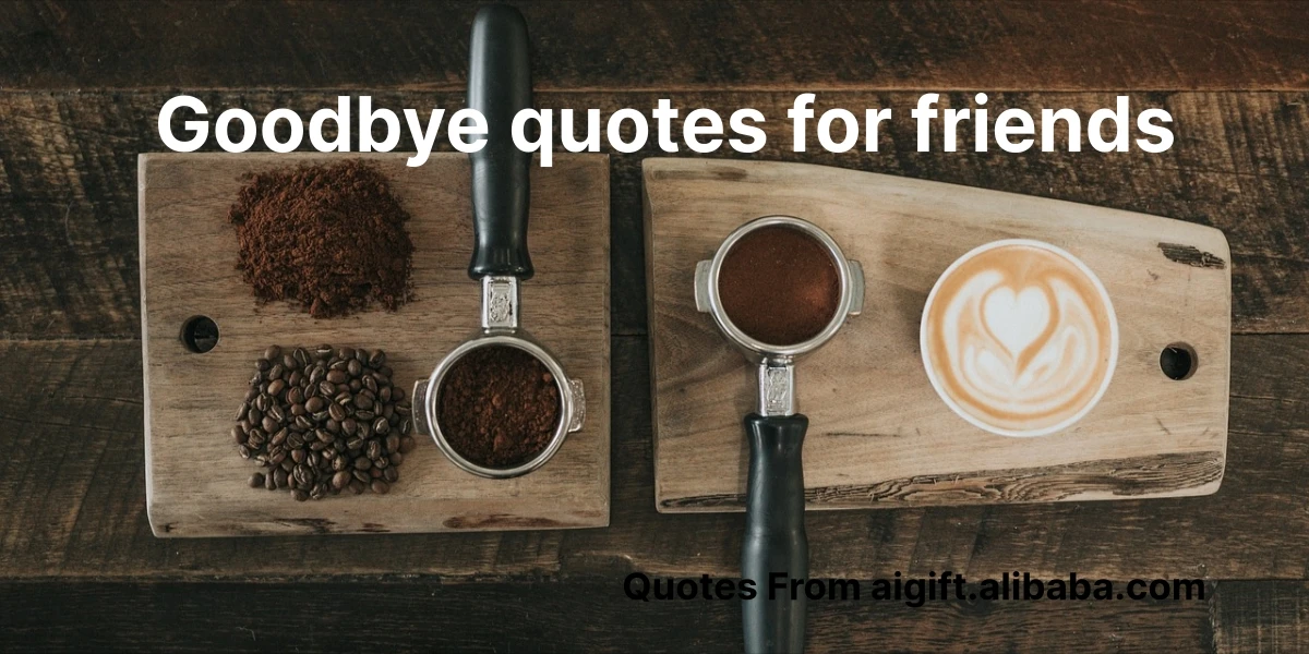 goodbye quotes for friends