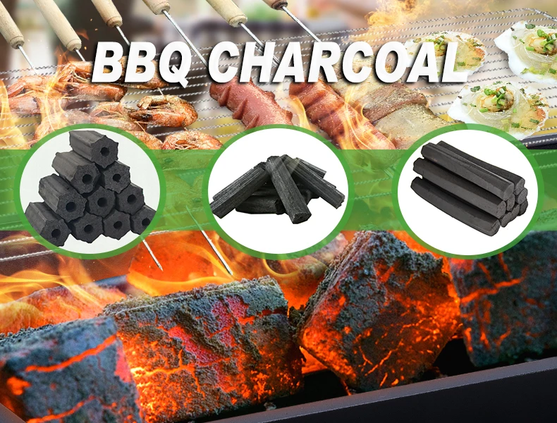 High Quality Best Hardwood Smokeless Barbecue Charcoal Briquettes For