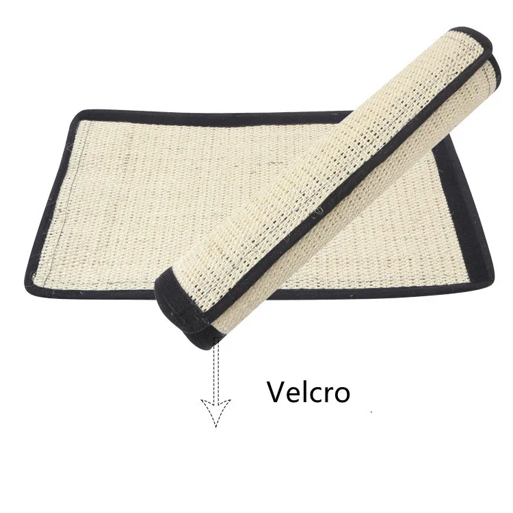 

Wholesale Pad Table Leg Protector For Pet Cat Natural Sisal Cat Scratching Pad Toy, Shown as picture