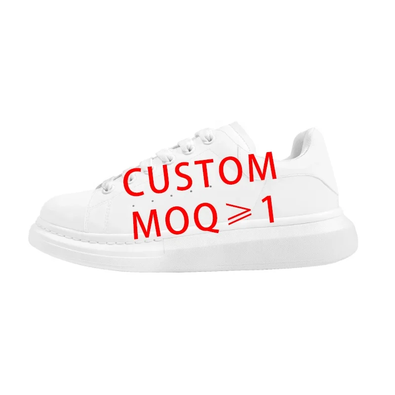 

OEM LOGO Custom Shoes 3D Printing MQ Customize Pattern Microfiber Fashion Sneakers Men Casual Shoes Women Walking Style Shoes