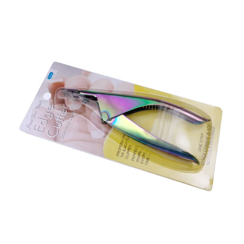 

Top quality New Colorful Nail Cutter Stainless Steel Manicure Nail Clipper, Rainbow