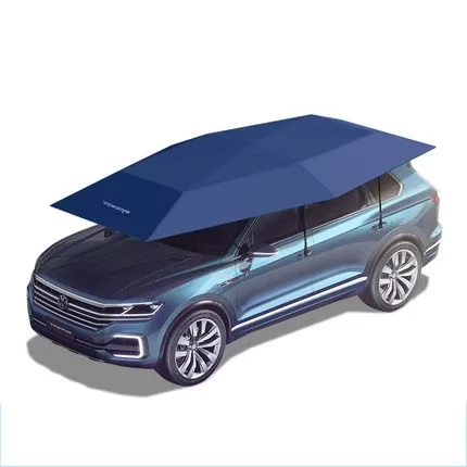 FEAMONT Car Cover Umbrella Windproof Semi-automatic Car Umbrella Windproof Car Cover Umbrella Windproof