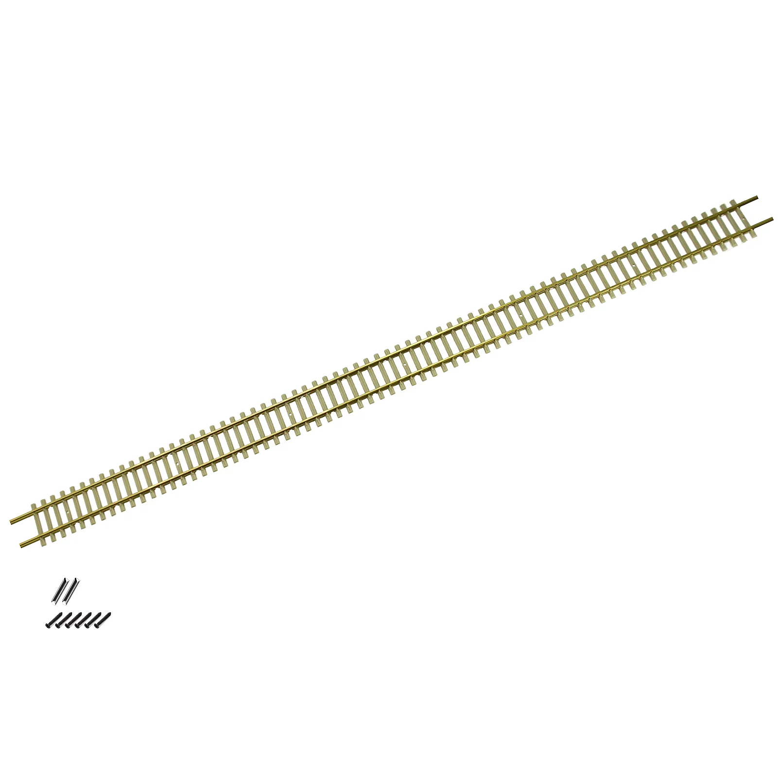 

HP27HO Model Train Railway HO Scale 1:87 Tracks Flexible Rail 46cm with Rail Joiners Screws