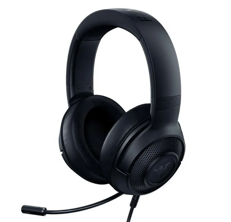 

Original Razer Kraken X Essential 3.5mm gaming headsets new beatstudio headsets headphone, Black