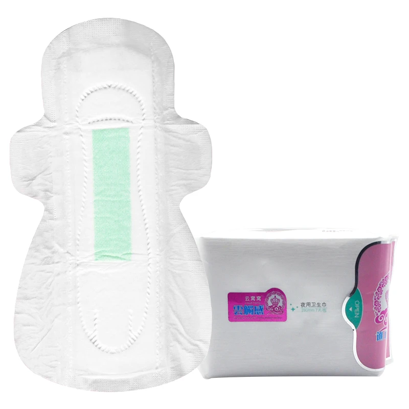 

Factory Lady Menstrual Pad Wholesale Free Sample disposable Sanitary Napkin for woman