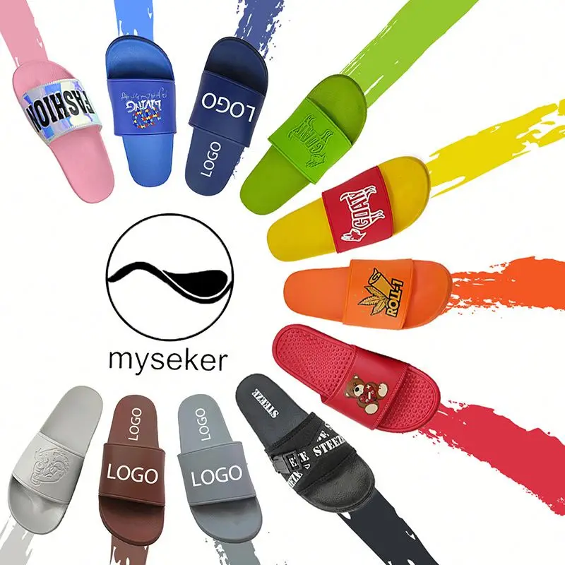 

Slide Sandal For Men Or Wormen Custom Size 45 Designer Slippers Customize Your Own Guangzhou Plastic Shoes Slipper Man