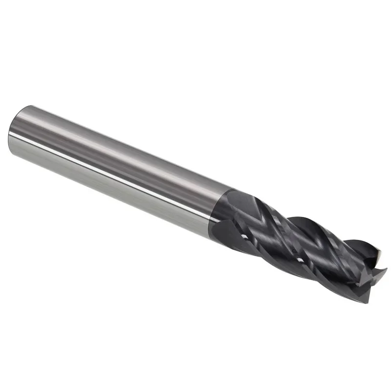 

HRC65 milling cutter solid carbit corner radius end mill for cutting metal