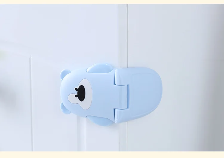 AJF Right Angle safety lock baby anti-pinch hand drawer lock cabinet door open children's multi-window safety lock refrigerator