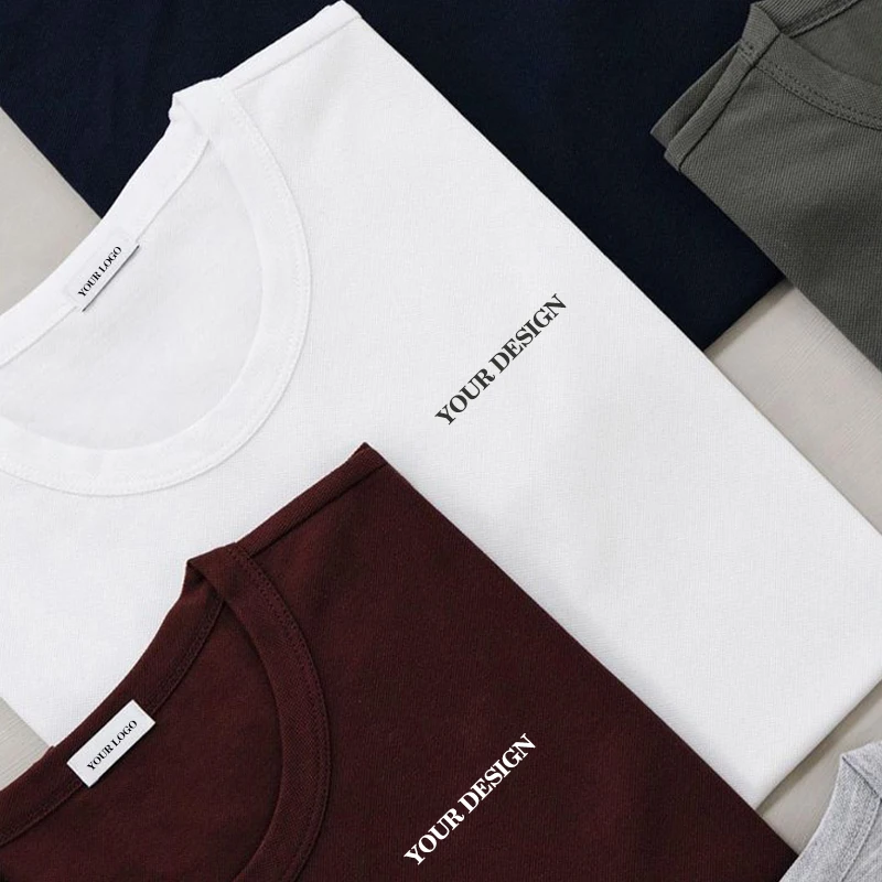 Heavyweight Boxy O Neck T Shirt