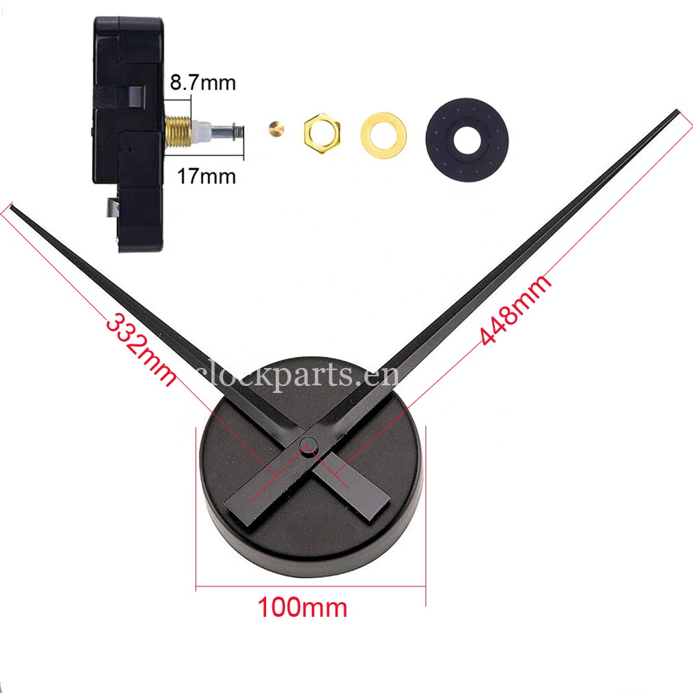 
DIY Clock Kit High Torque Clock Movement Long Hand With 100 Movement Case 