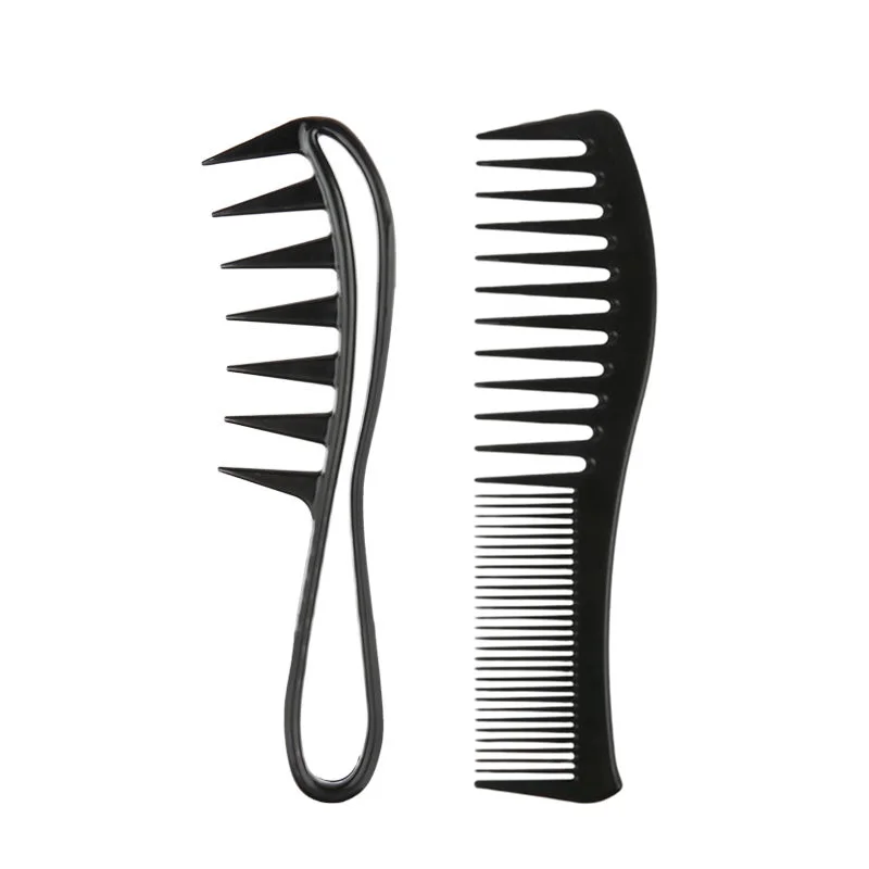 

wholesale professional salon hairdressing styling wide tooth hair wide tooth comb cutting Oil head comb sets