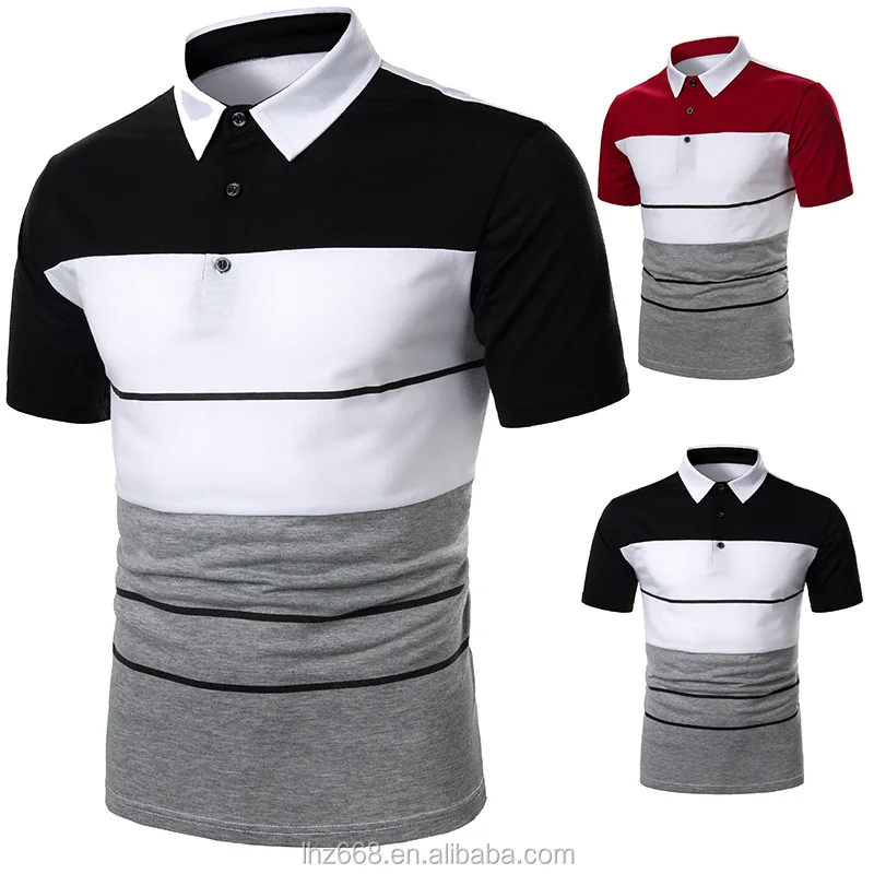 

2020 Oem Polyester Spandex Polo Shirt For Men 3-Button Shirt Professional Manufacturer Come From China