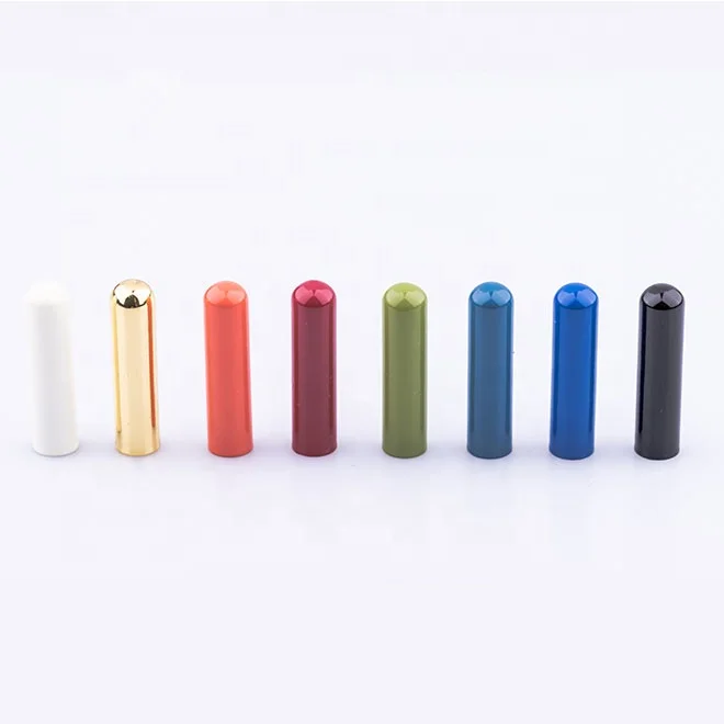 
Custom colorful cord lock stopper garment brass rope cord end aluminium cord stopper and tips factory sale directly 