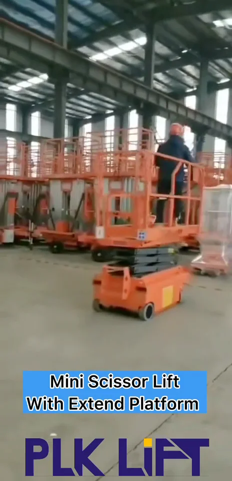 Electric Motorized Autonomous Compact Scissor Lift 3m 5m 6m 7m - Buy ...