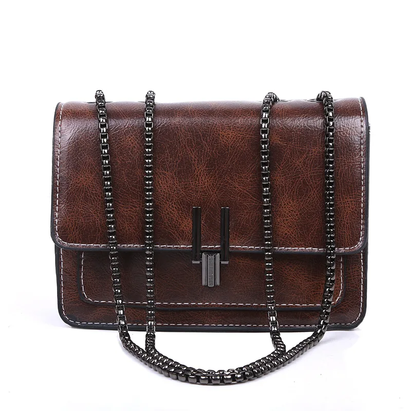 

Winter Retro Lady Purse 2021 Shaped Chain Shoulder Versatile High Quality Crossbody Bag Small Square Luxury Handbag For Woman